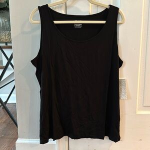 Chico's tank top. Black. Size XL/ Chico's size 3